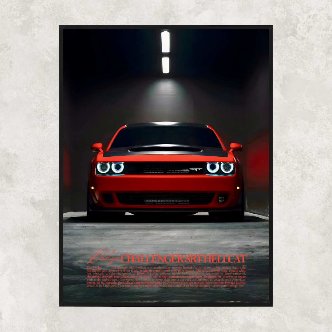 Dodge Challenger STR Hellcat Red - Old Money