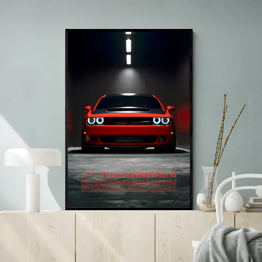 Dodge Challenger STR Hellcat Red - Old Money