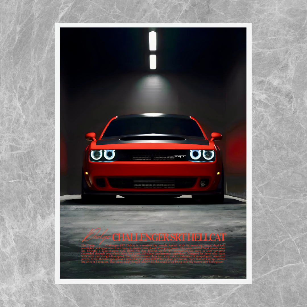 Dodge Challenger STR Hellcat Red - Old Money