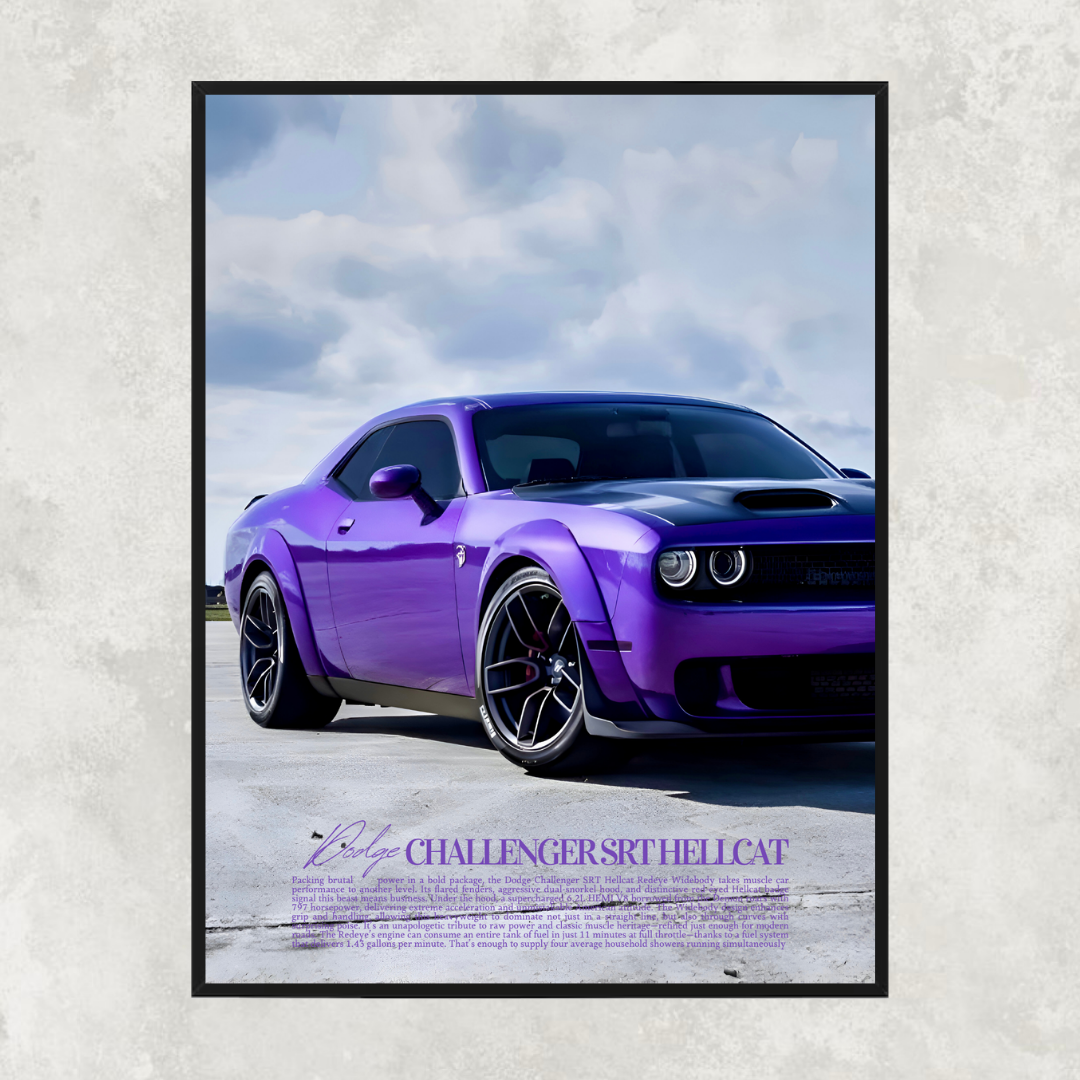 Dodge Challenger STR Hellcat Purple - Old Money