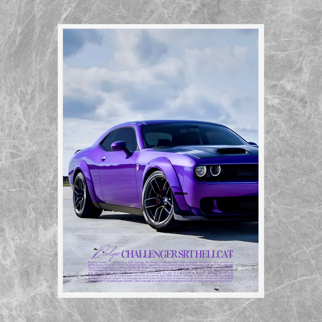 Dodge Challenger STR Hellcat Purple - Old Money