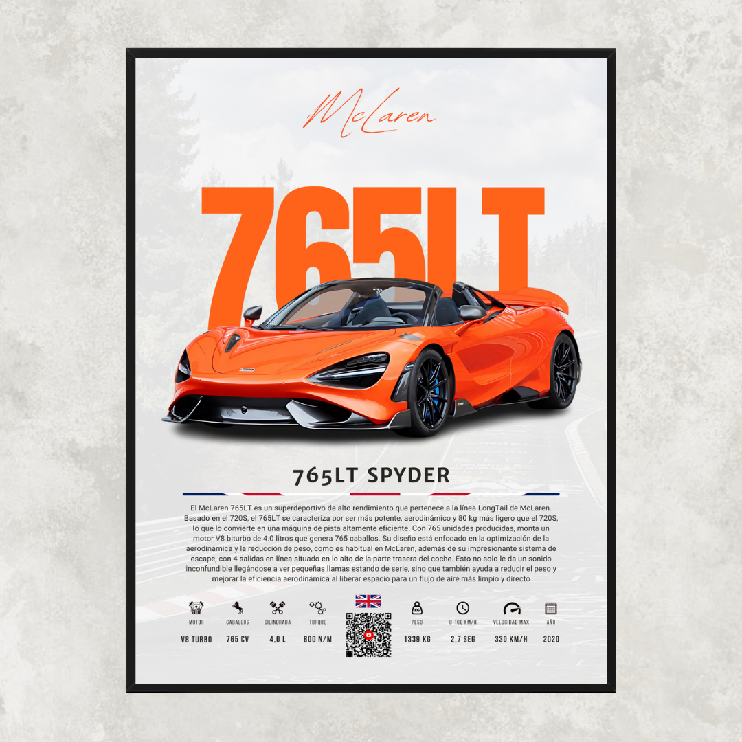 McLaren 765LT - Descriptive