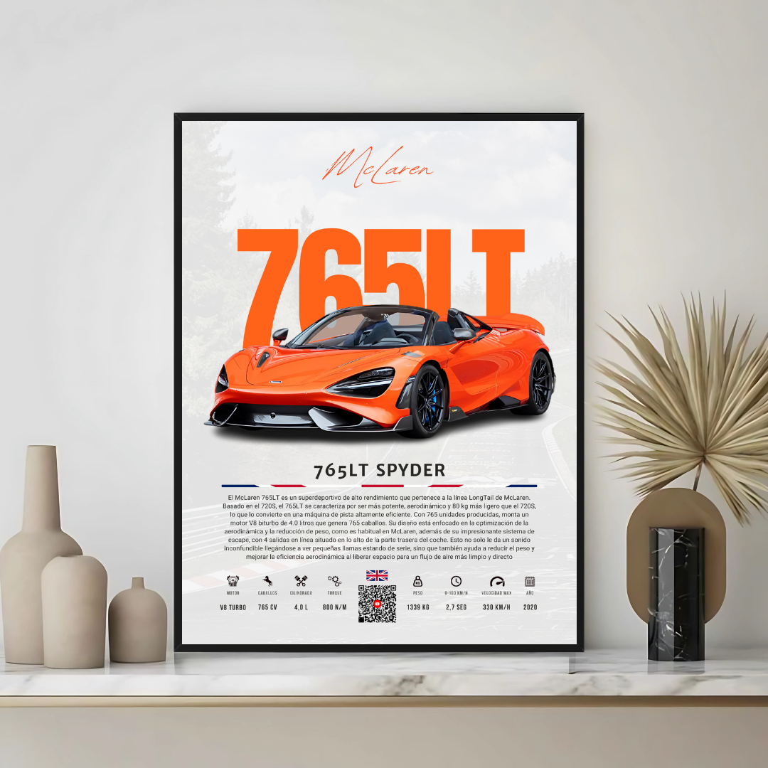 McLaren 765LT - Descriptive