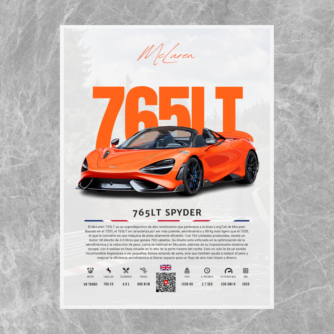 McLaren 765LT - Descriptive