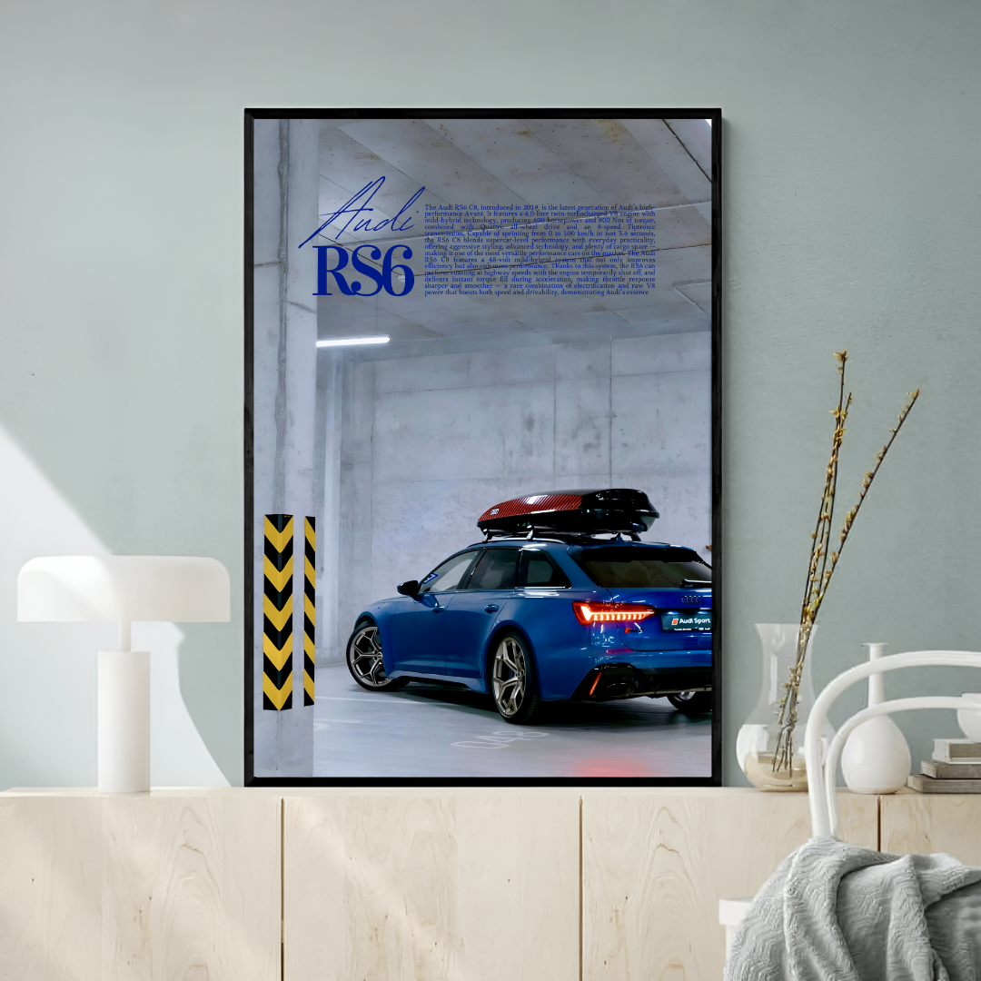 Audi RS6 C8 Blue - Old Money