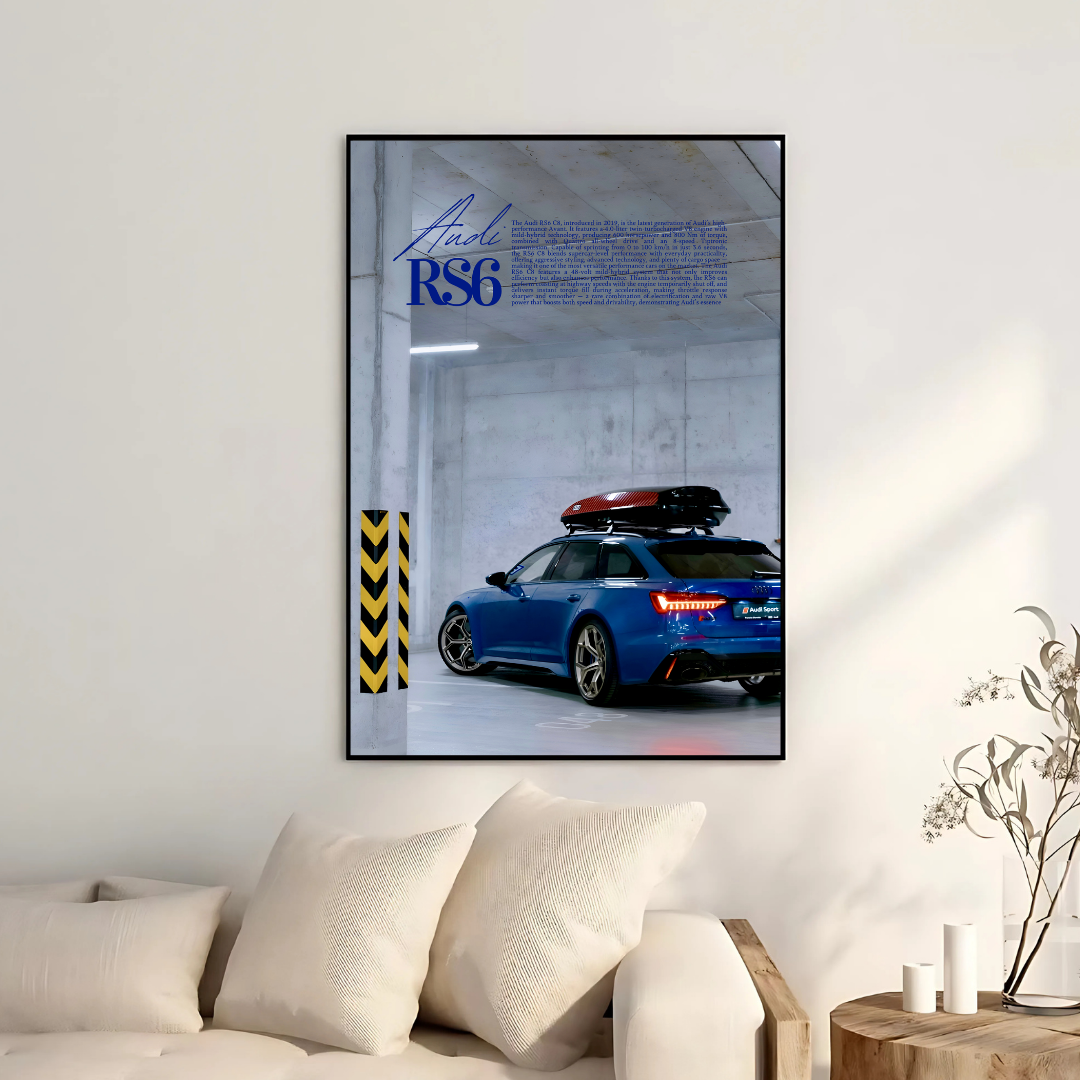 Audi RS6 C8 Blue - Old Money