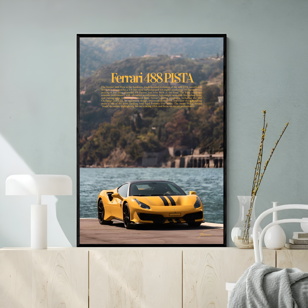 Ferrari 488 Pista - Old Money