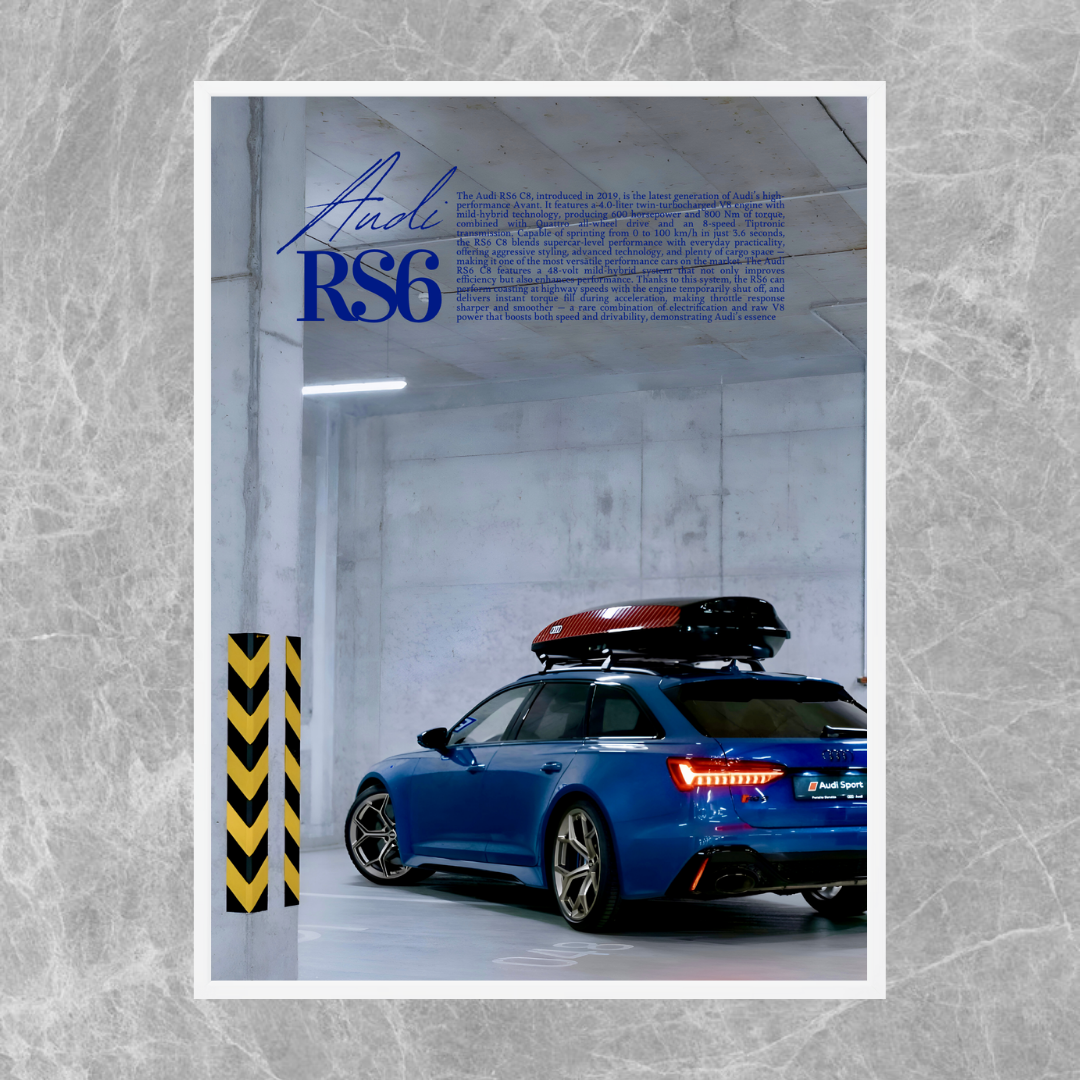 Audi RS6 C8 Blue - Old Money