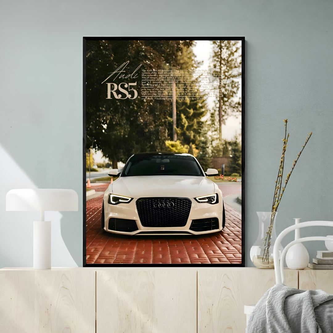 Audi RS5 8T White - Old Money