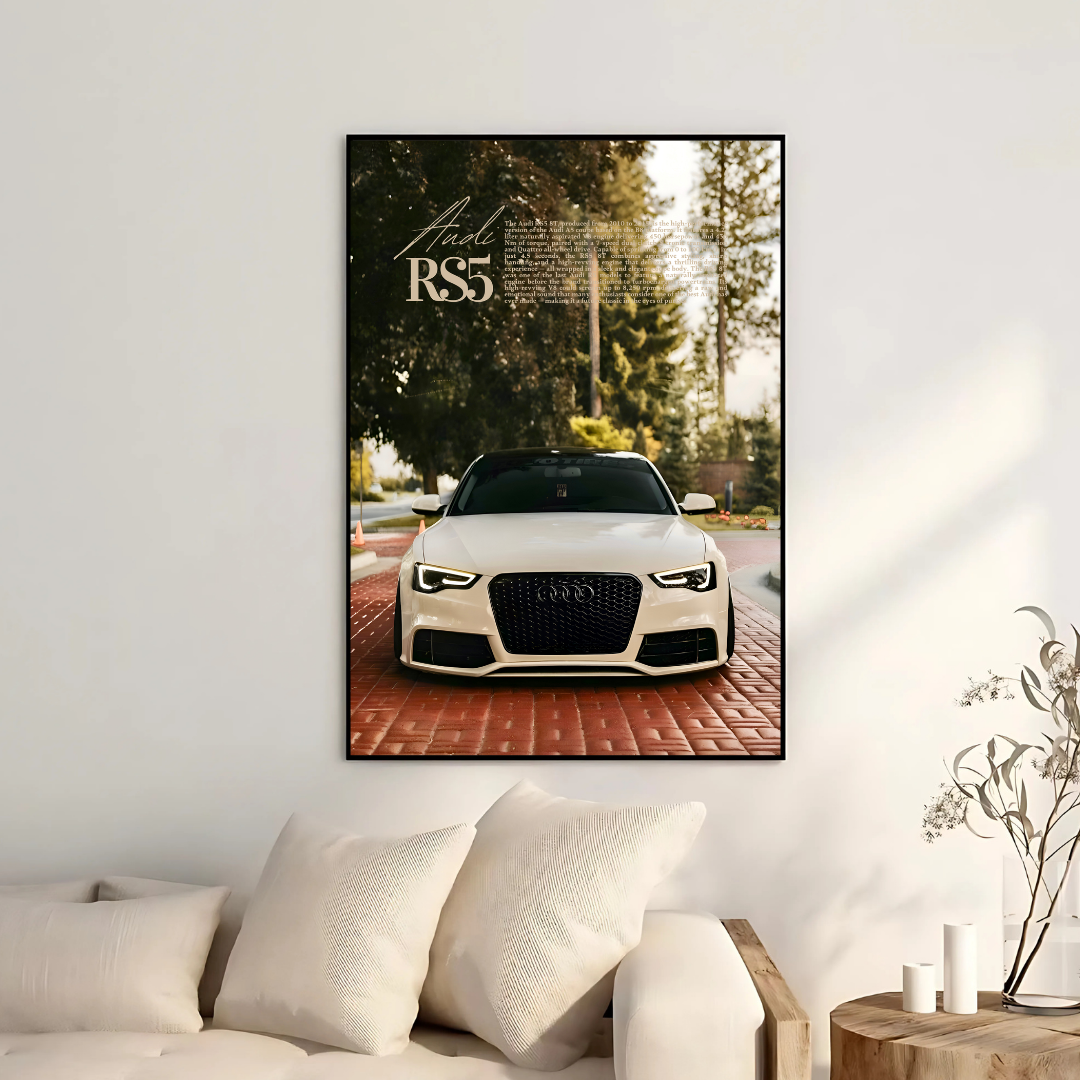 Audi RS5 8T White - Old Money