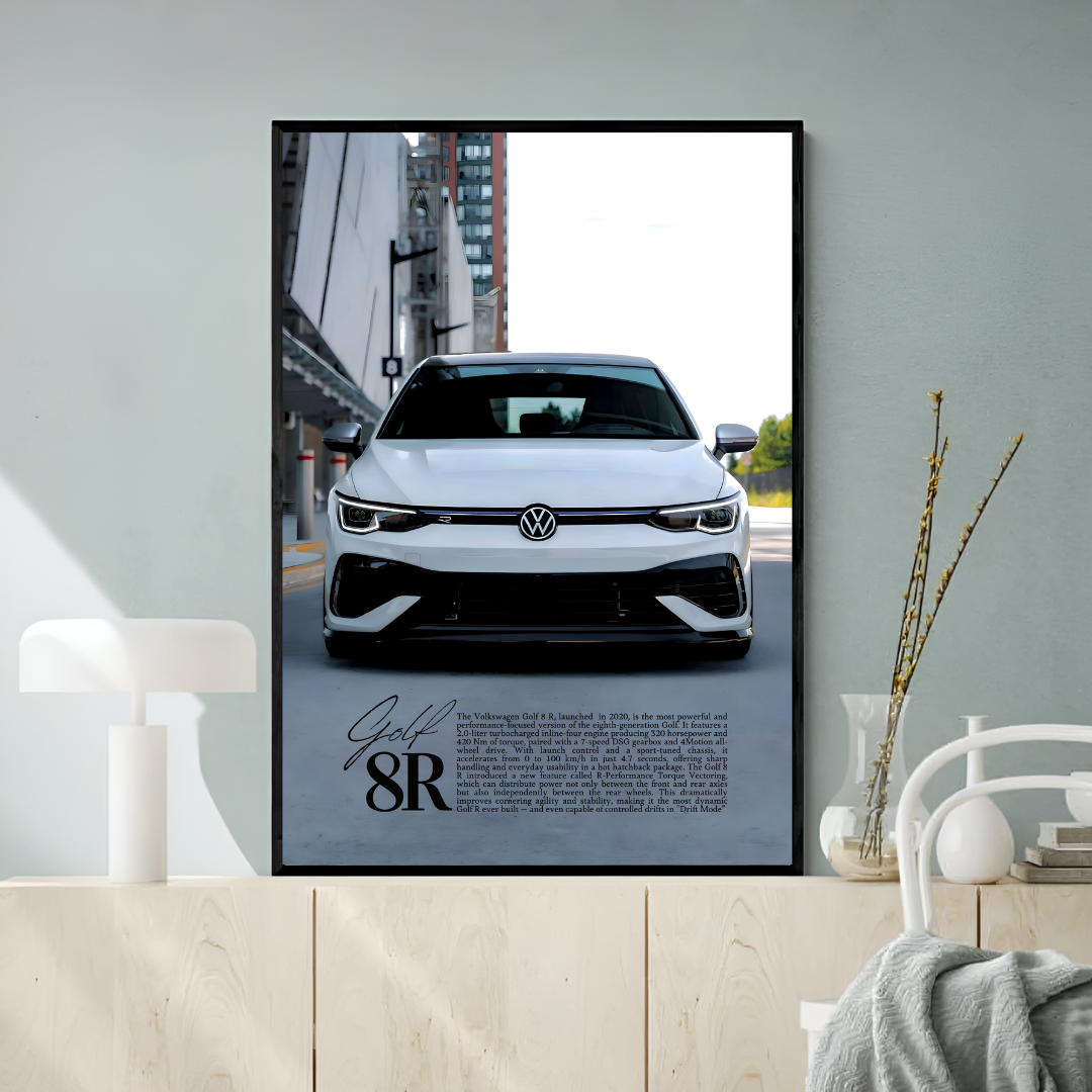 Volkswagen Golf 8R White - Old Money