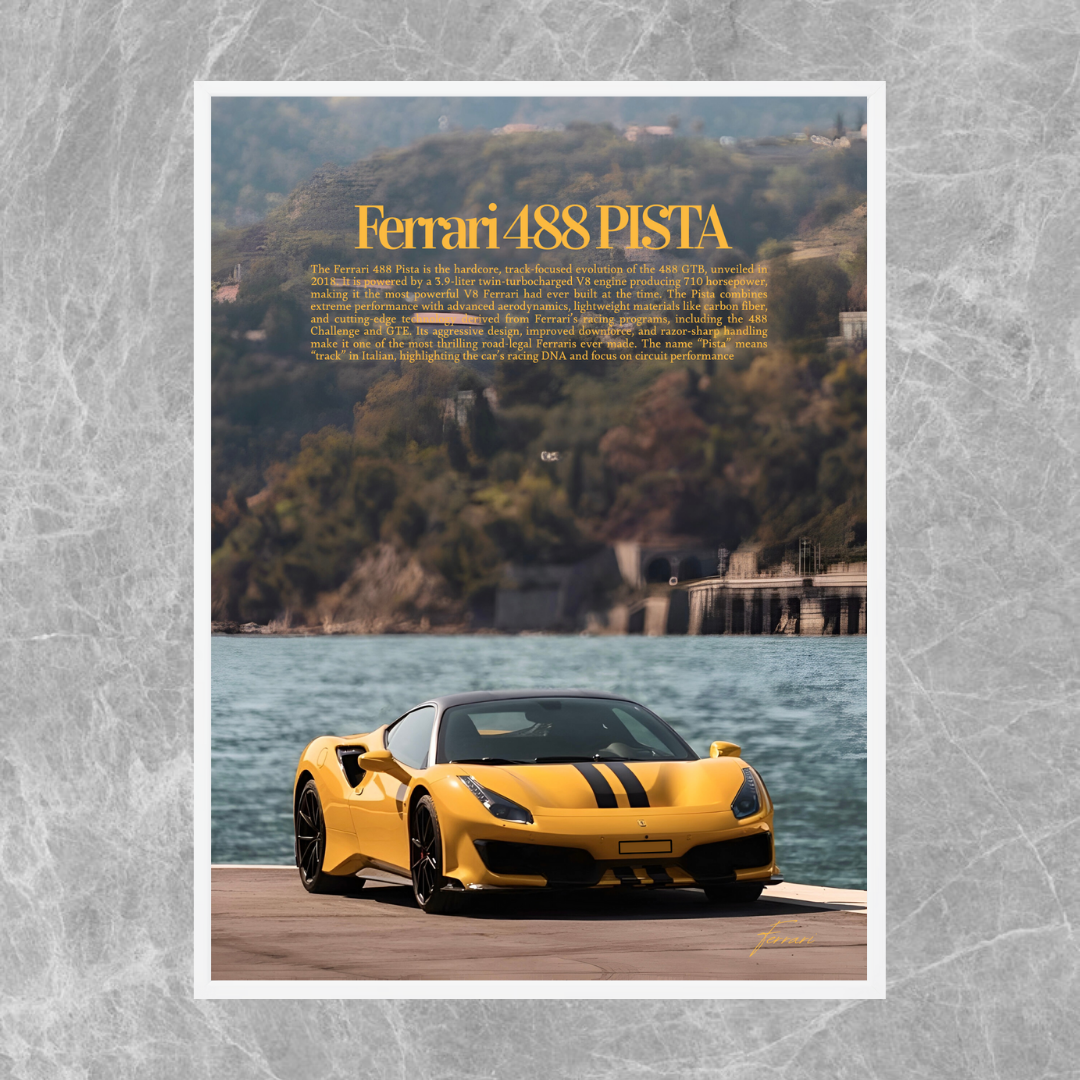 Ferrari 488 Pista - Old Money