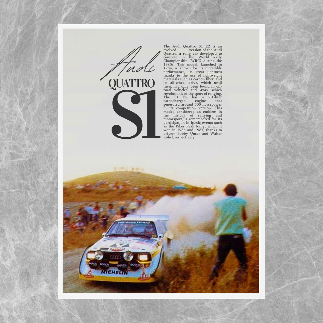 Audi Quattro S1 E2 - Old Money
