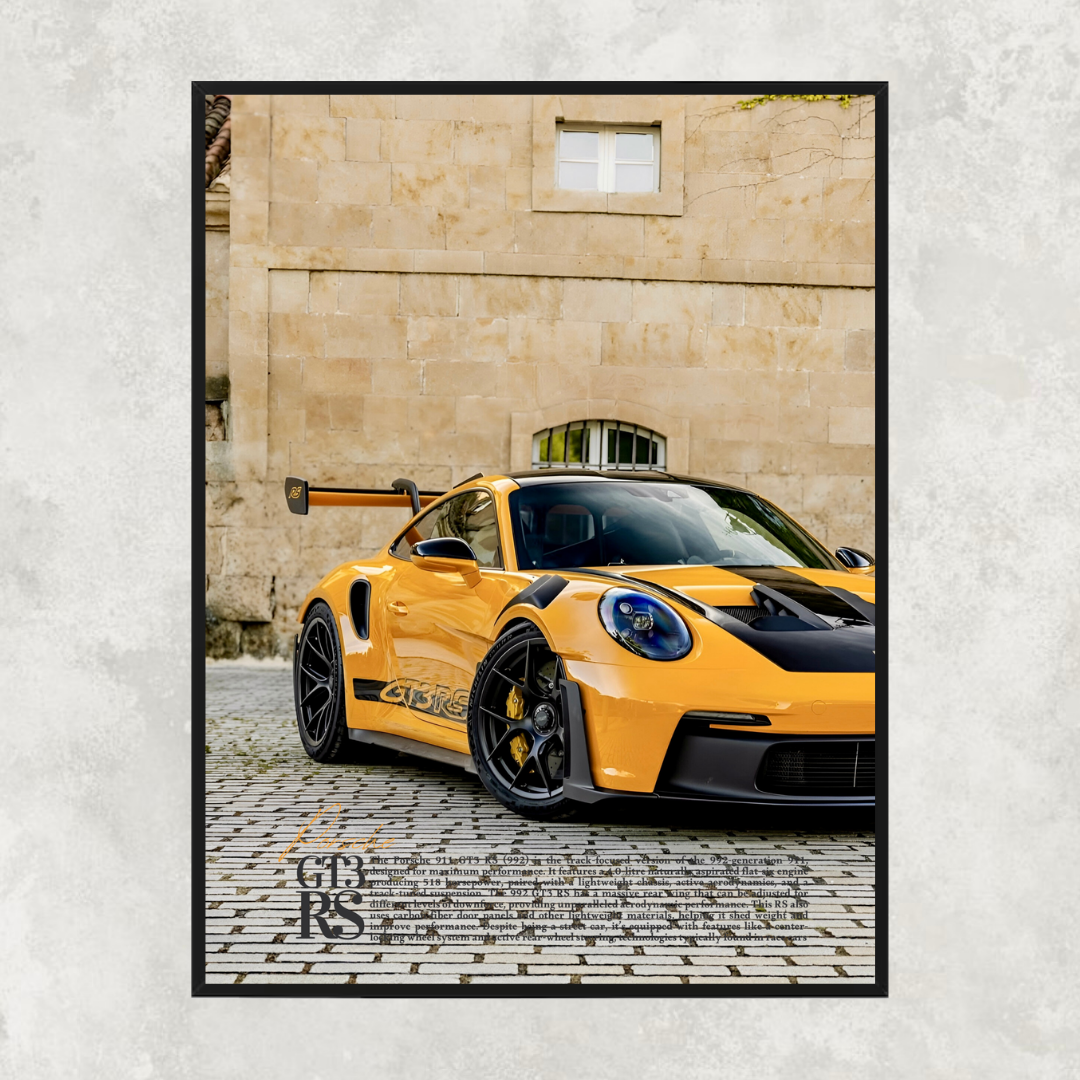 Porsche 911 GT3 RS Yellow - Old Money
