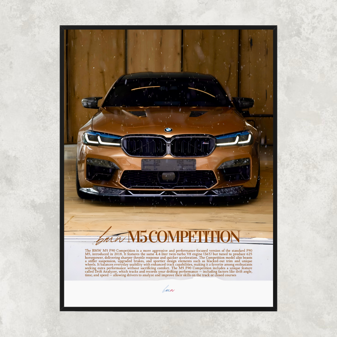 BMW M5 Competition Brown - Old Money