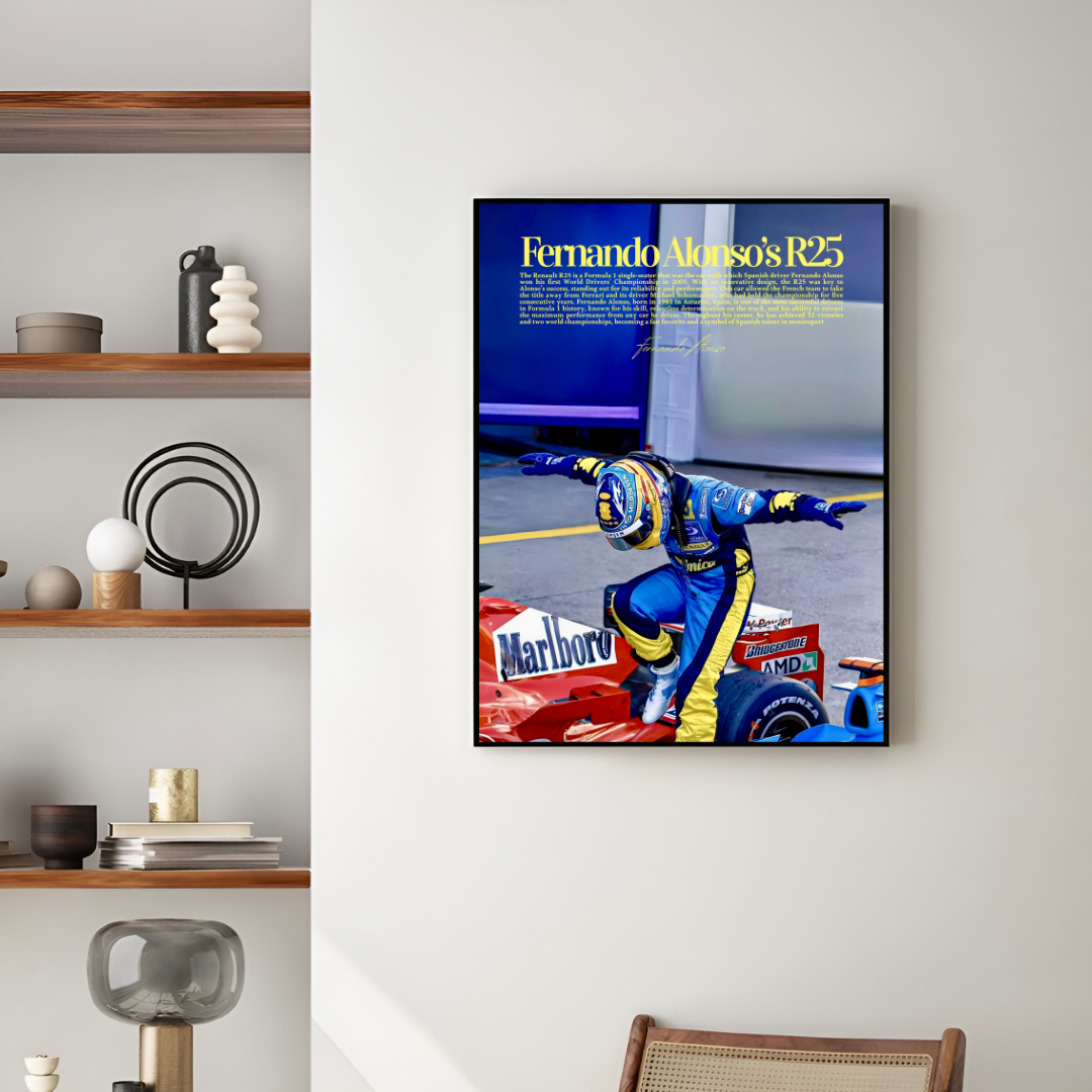 Fernando Alonso Renault R25 F1 - Old Money