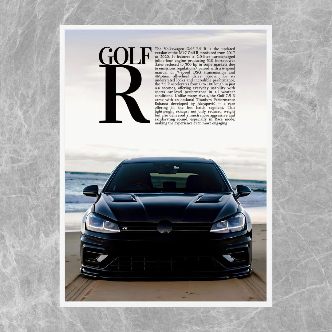 Volkswagen Golf 7.5R Front - Old Money