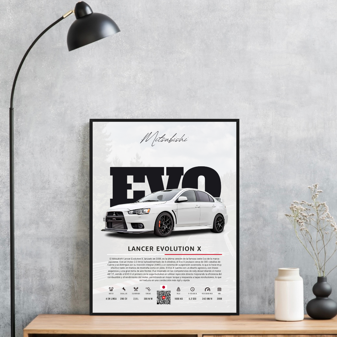 Mitsubishi Lancer Evolution X - Descriptive