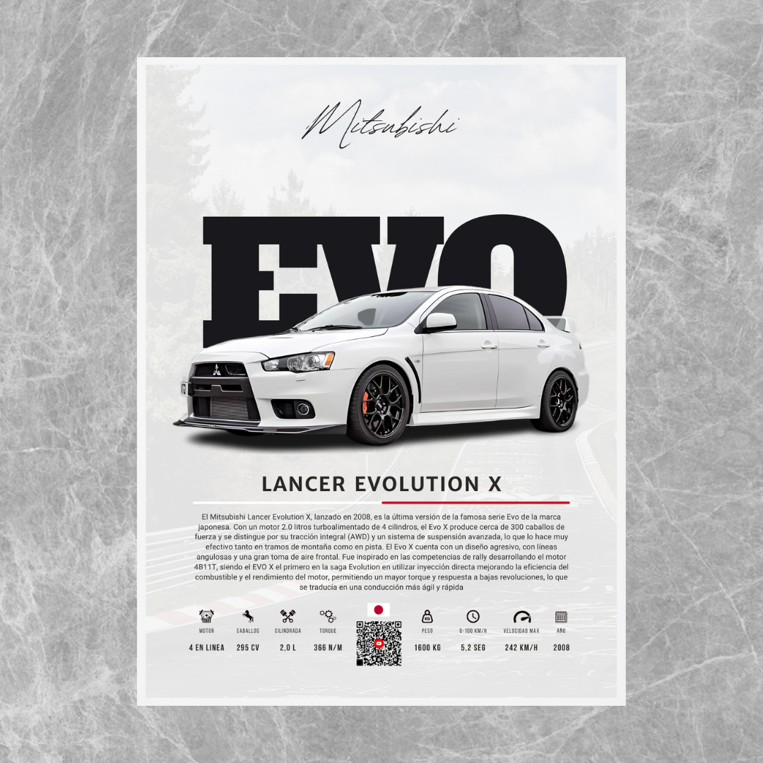Mitsubishi Lancer Evolution X - Descriptive
