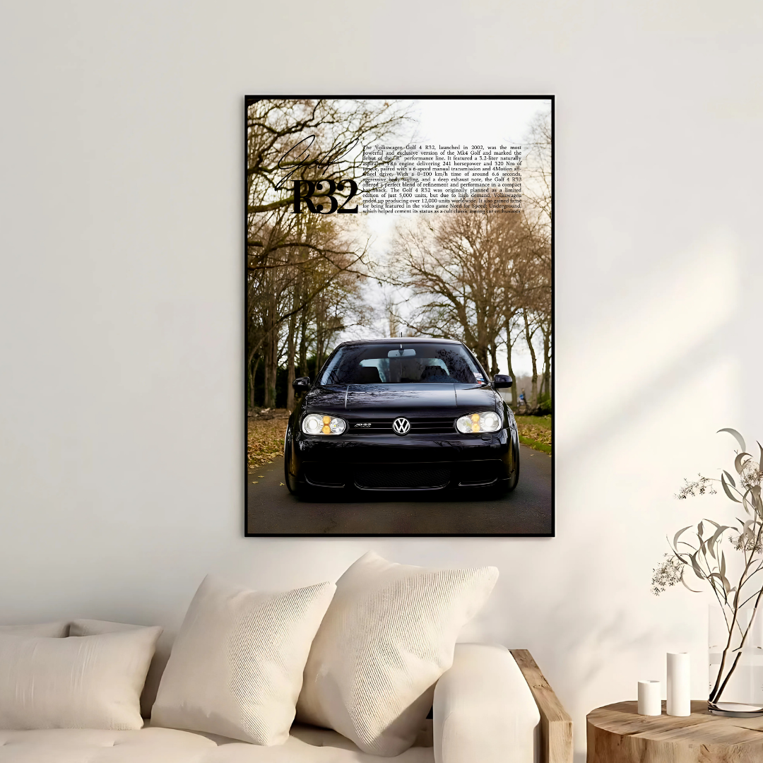 Volkswagen Golf MK4 R32 Black - Old Money