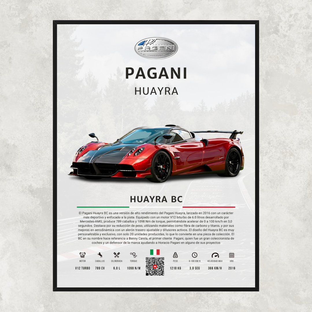 Pagani Huayra BC - Descriptive