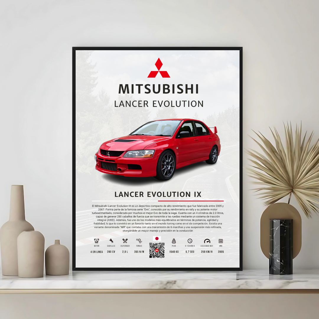 Mitsubishi Lancer Evolution IX - Descriptive