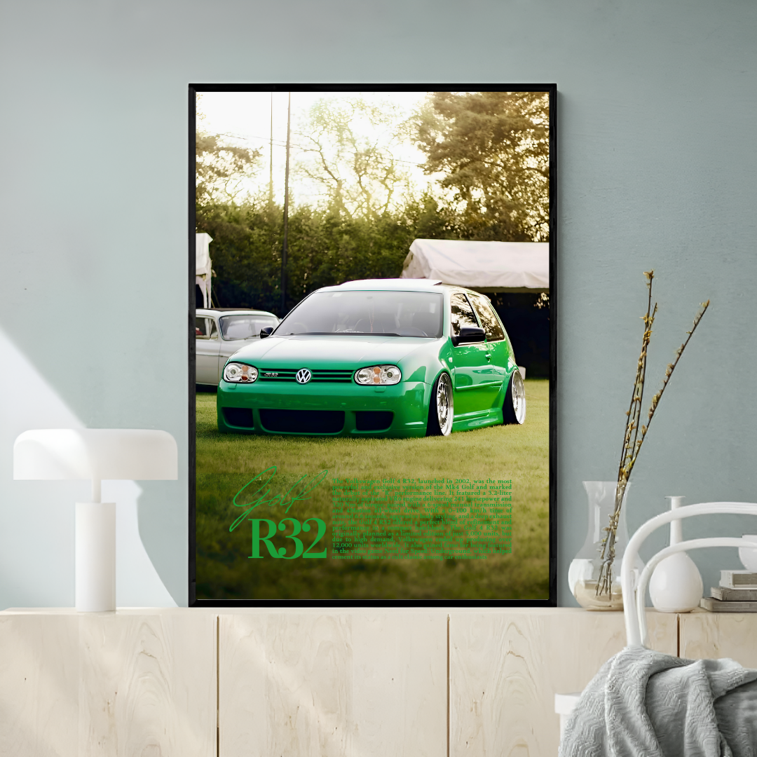 Volkswagen Golf MK4 R32 Green - Old Money