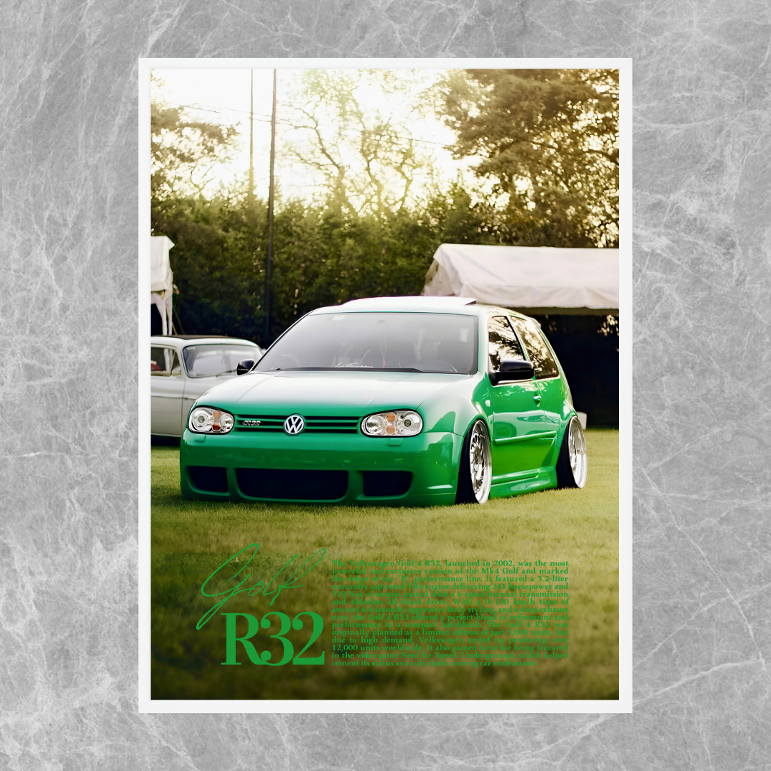 Volkswagen Golf MK4 R32 Green - Old Money