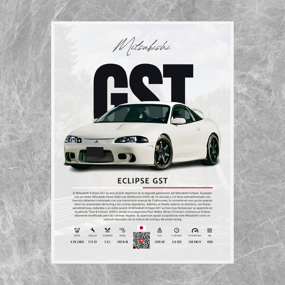 Mitsubishi Eclipse GST - Descriptive