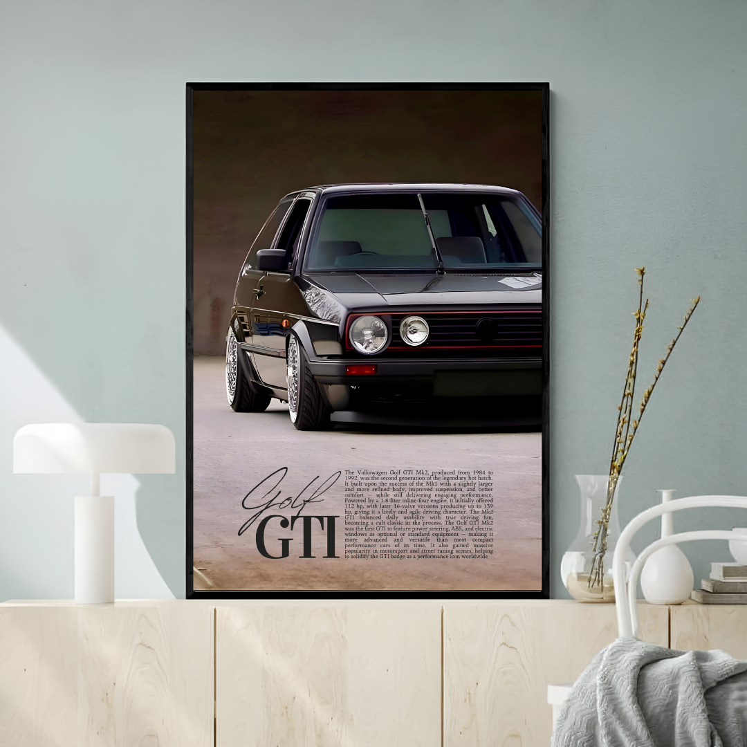 Volkswagen Golf GTI MK2 Black - Old Money