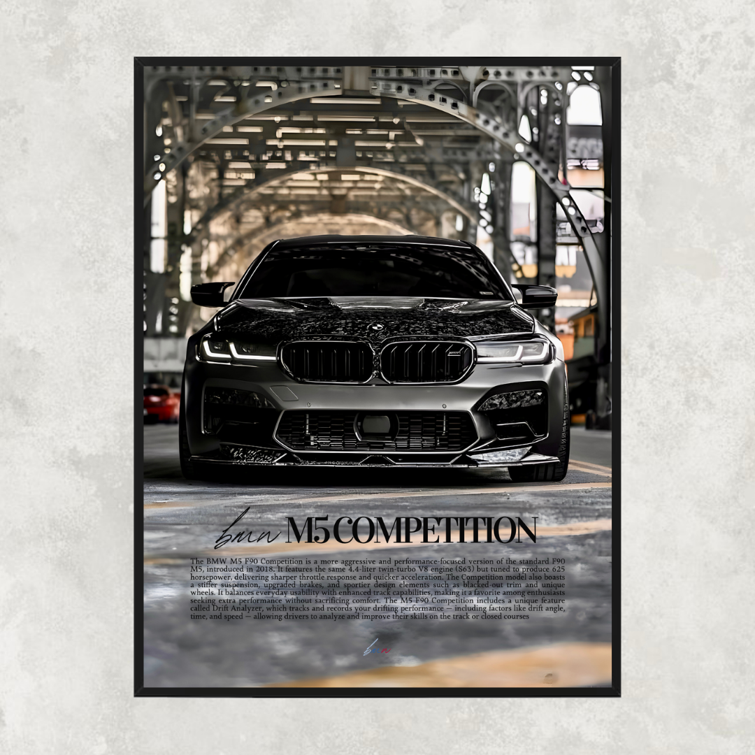BMW M5 Competition Black - Old Money