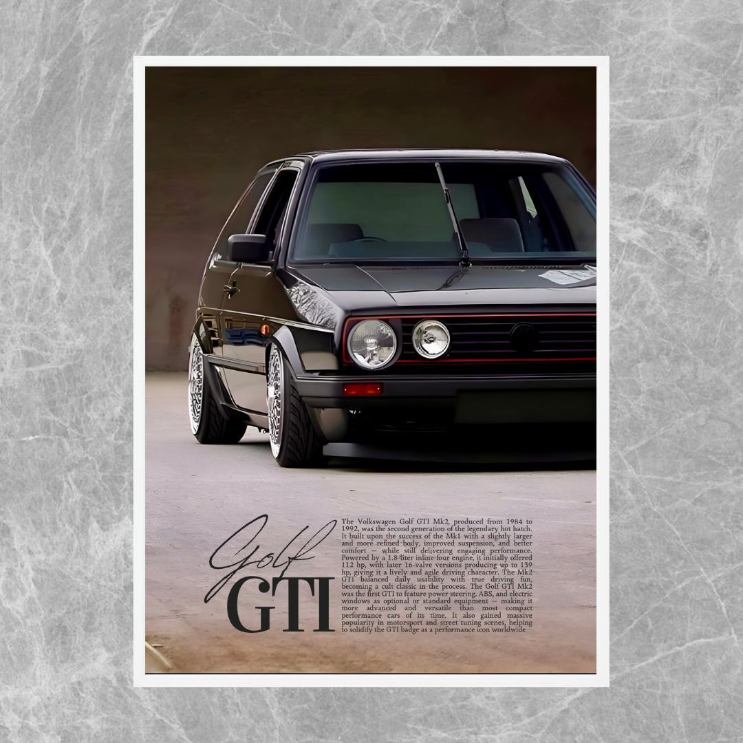 Volkswagen Golf GTI MK2 Black - Old Money