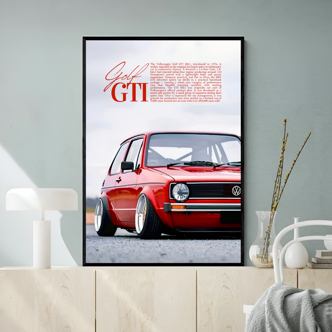 Volkswagen Golf GTI MK1 Red - Old Money