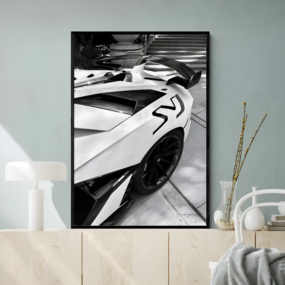 Lamborghini Aventador SVJ Logo - Old Money