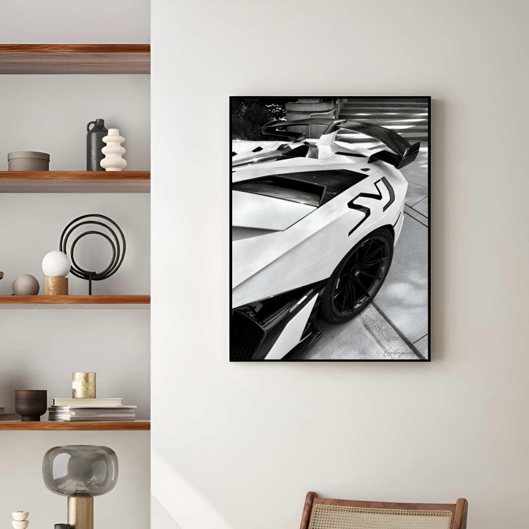 Lamborghini Aventador SVJ Logo - Old Money
