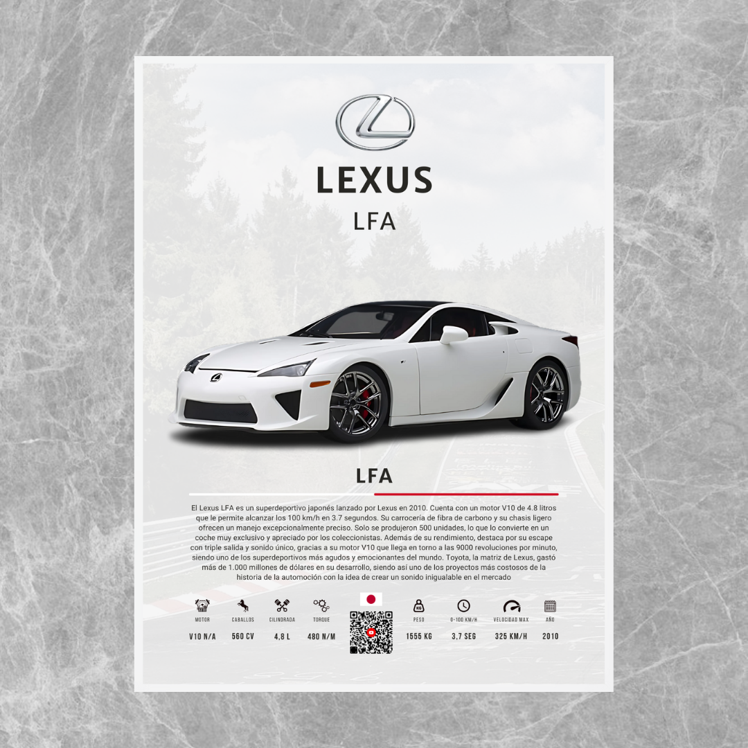 Lexus LFA - Descripción