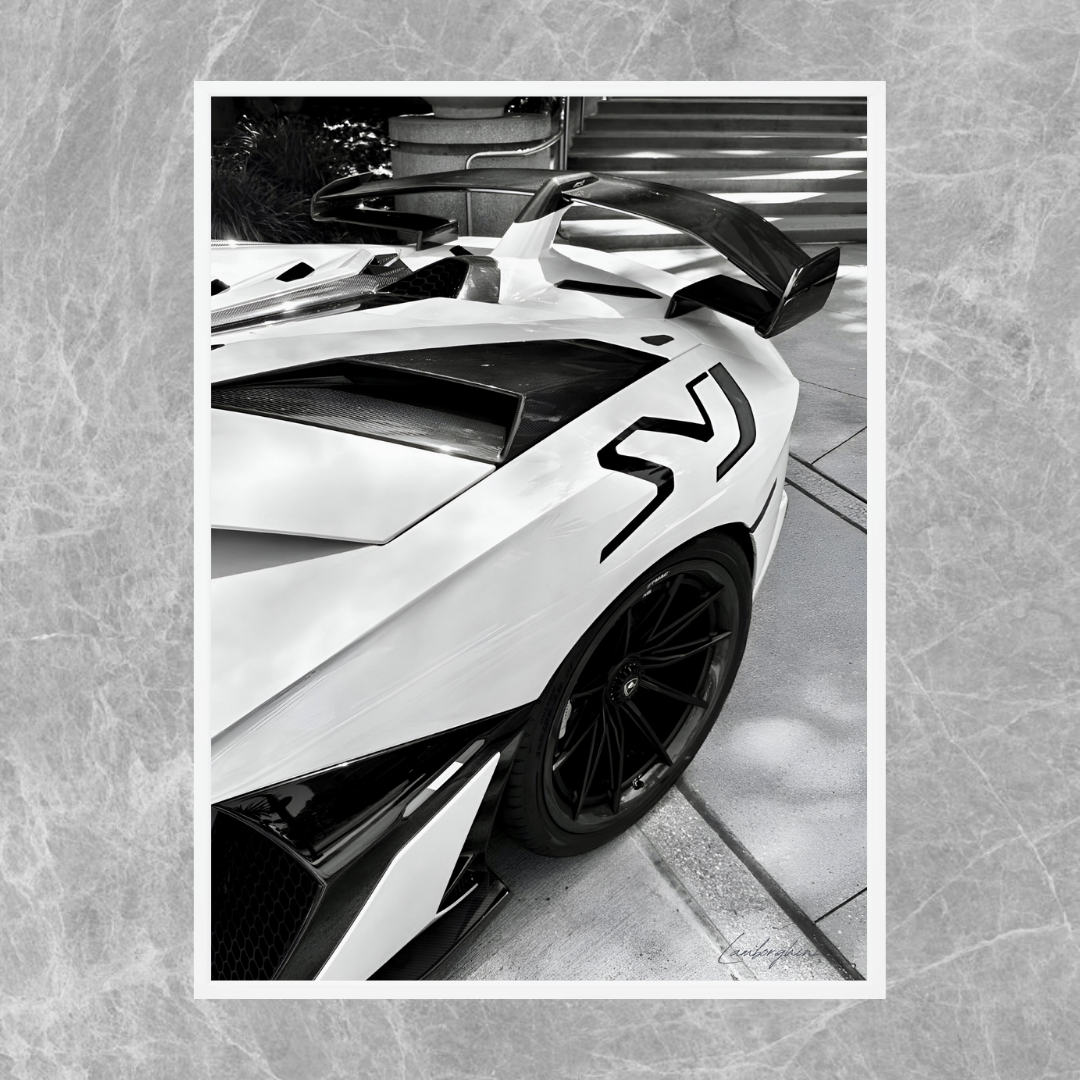 Lamborghini Aventador SVJ Logo - Old Money