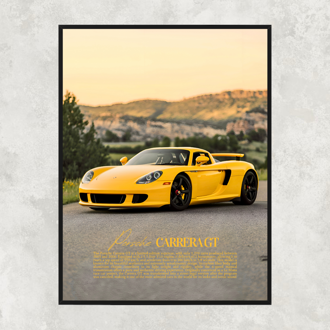 Porsche Carrera GT Yellow - Old Money