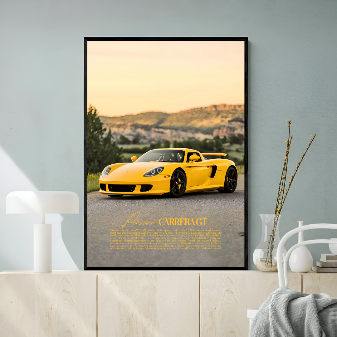 Porsche Carrera GT Yellow - Old Money
