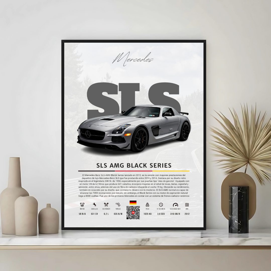 Mercedes SLS AMG Black Series - Descriptive