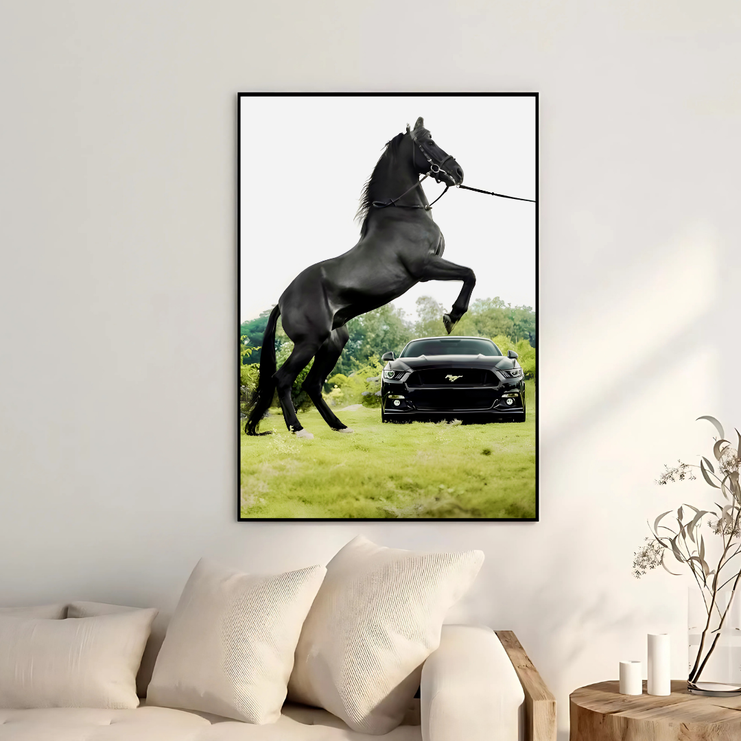 Ford Mustang Black Horse - Old Money