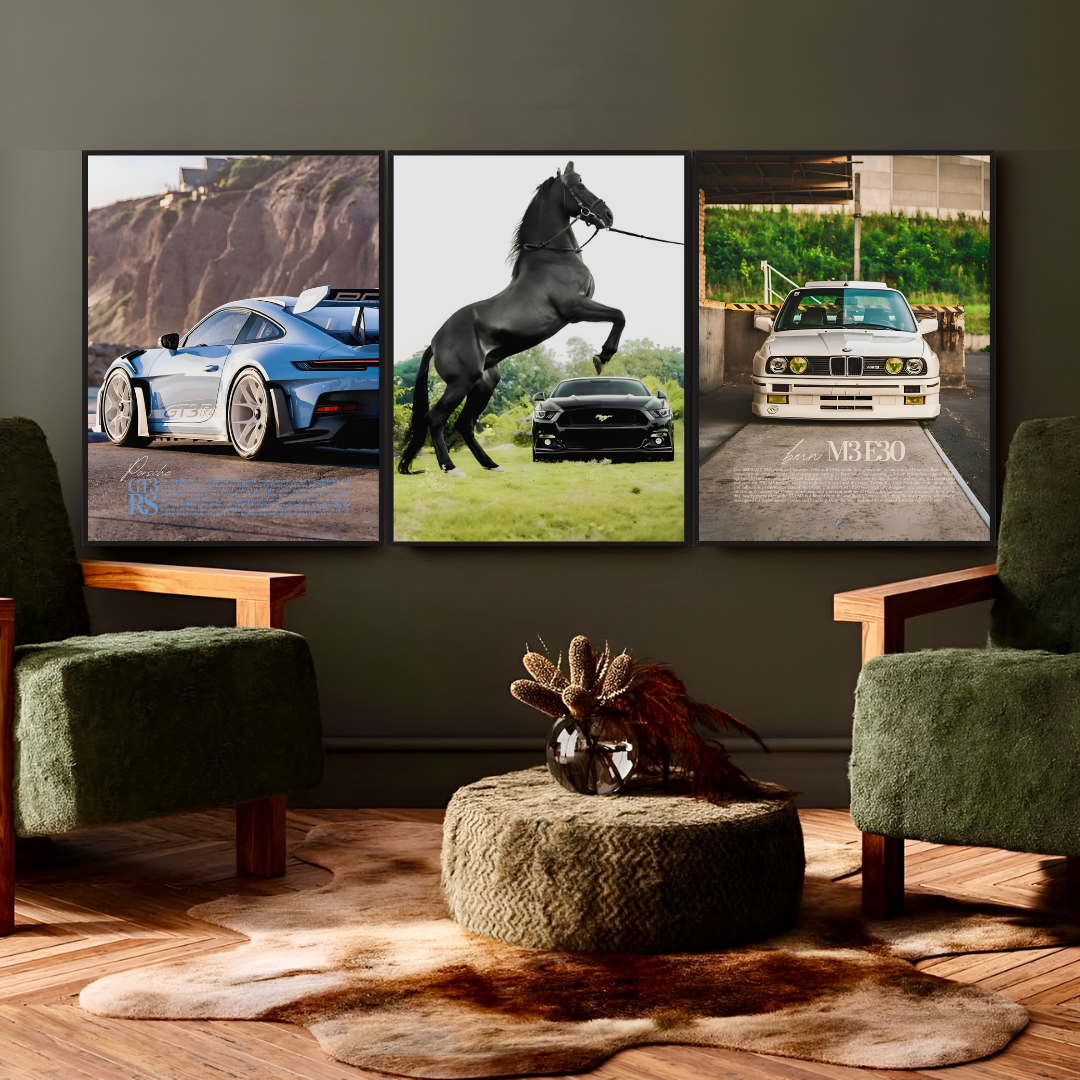 Ford Mustang Black Horse - Old Money
