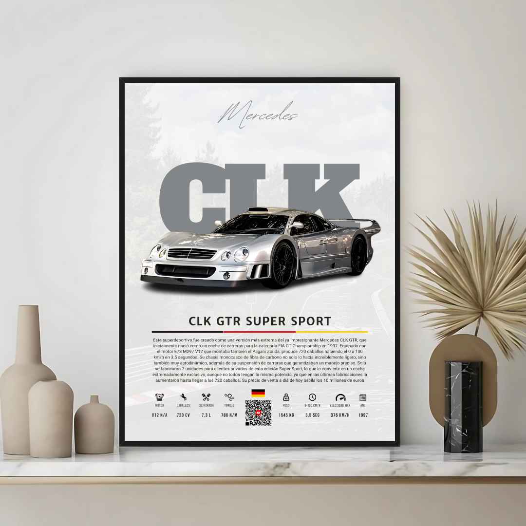 Mercedes CLK GTR Super Sport - Descriptive
