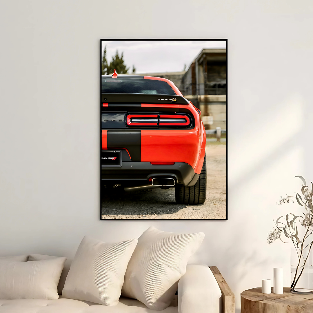 Dodge Challenger Rear - Old Money
