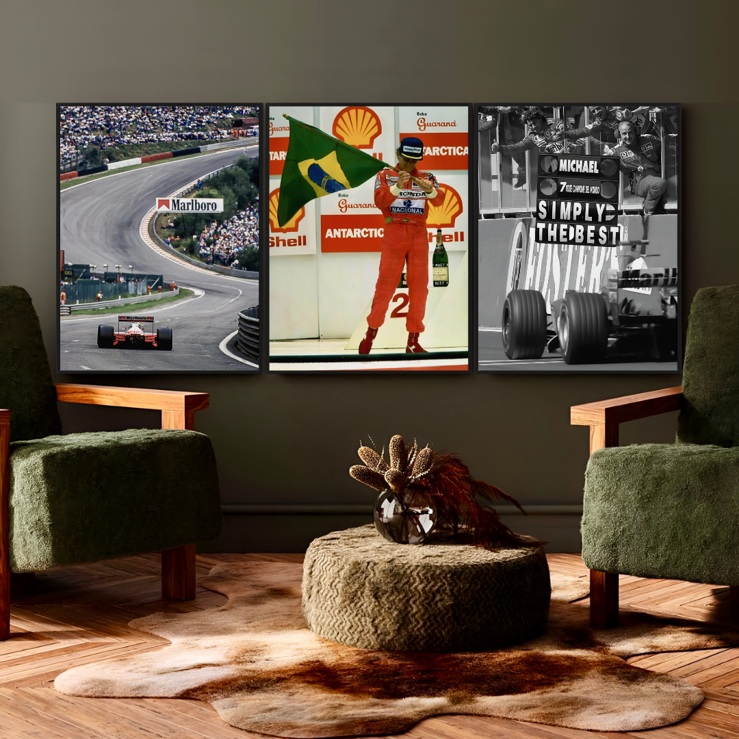 Ayrton Senna wins in Brazil for McLaren - Old Money