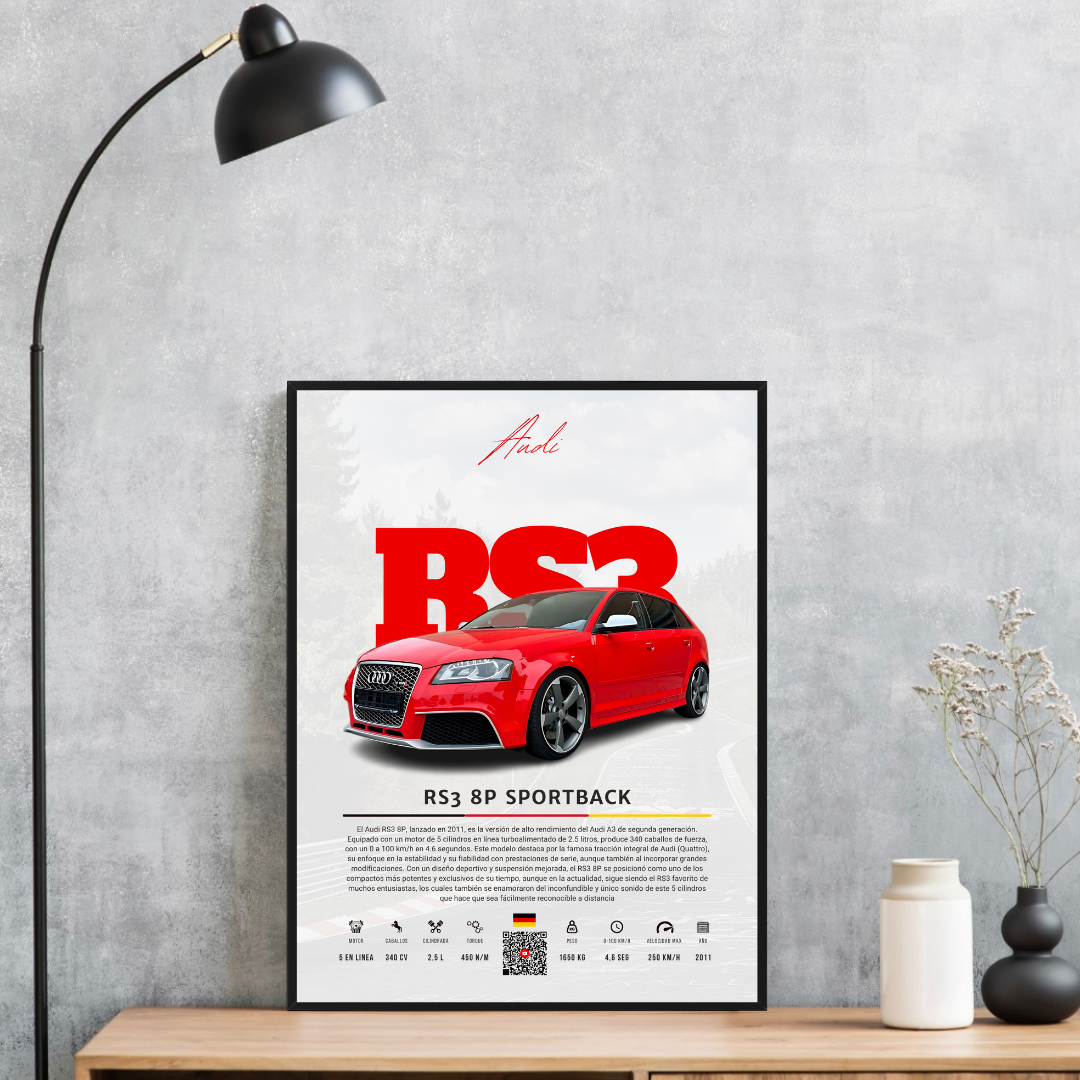 Audi RS3 8P - Descriptive