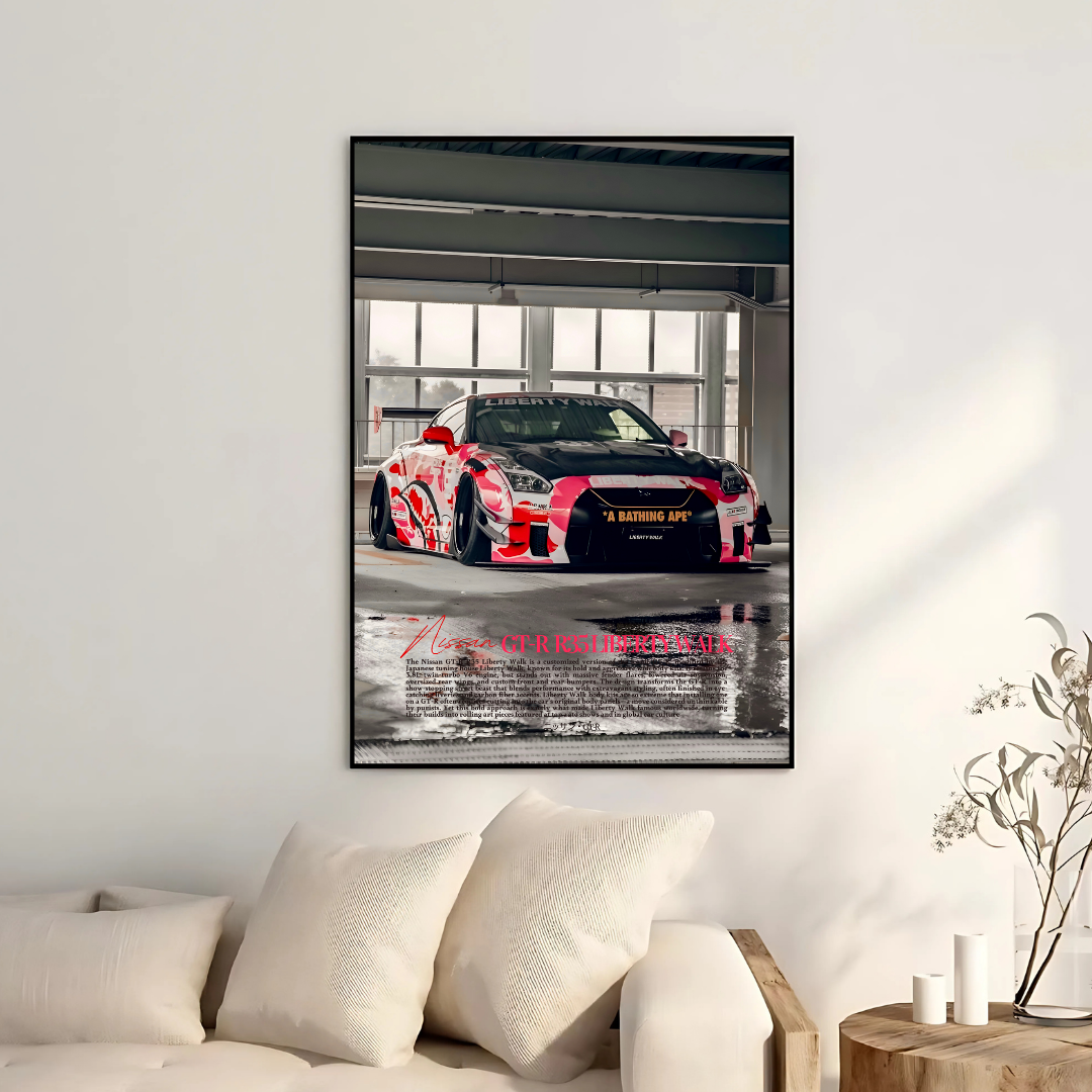 Nissan GTR R35 Liberty Walk - Old Money