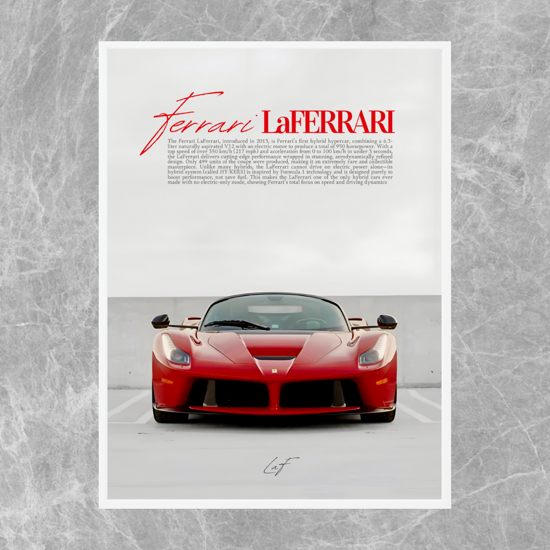 Ferrari LaFerrari Red - Old Money