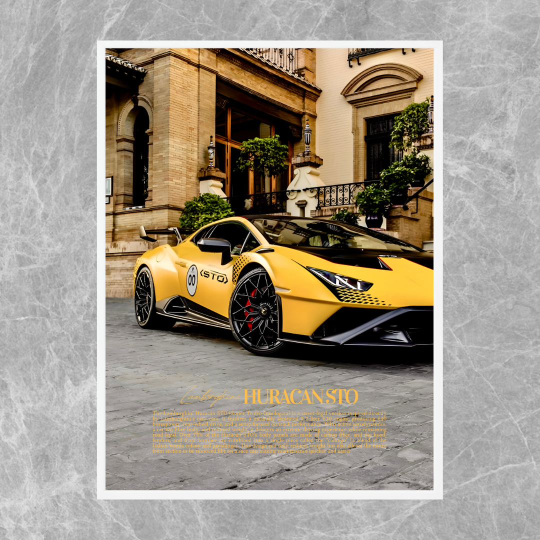 Lamborghini Huracan STO Yellow - Old Money