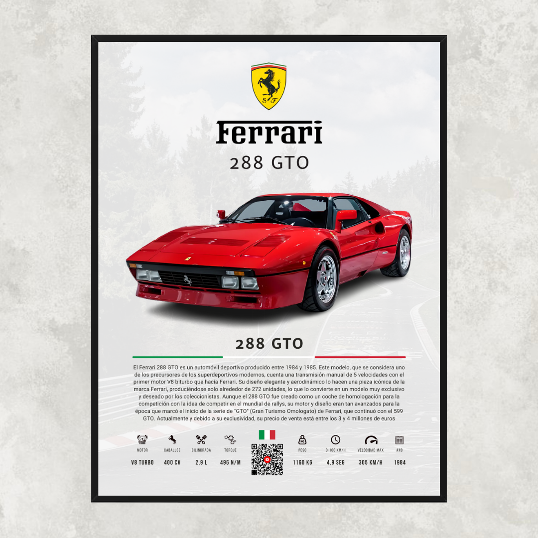 Ferrari 288 GTO - Descripción